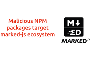 Malicious NPM packages target marked-js library